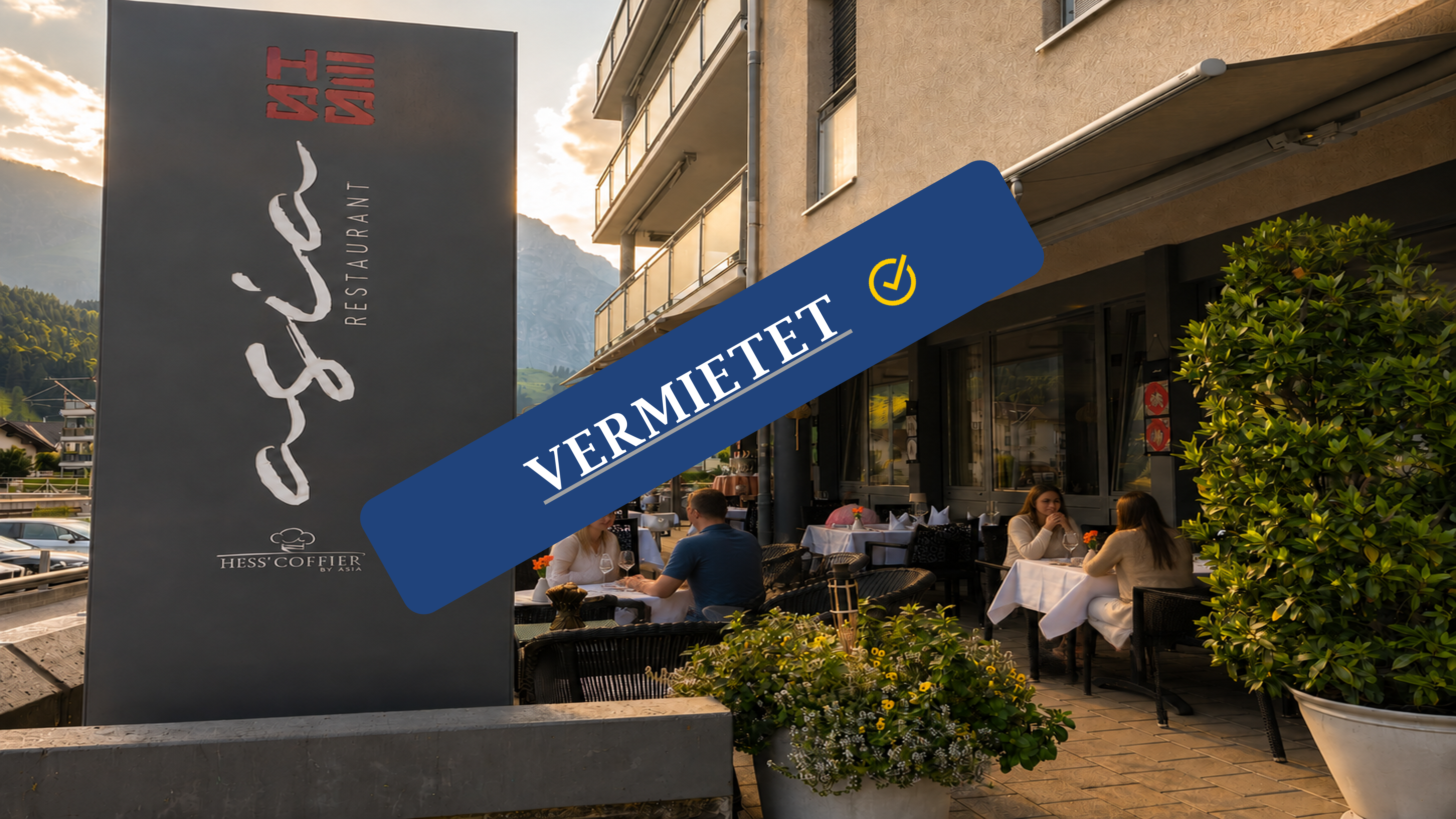 Vermietung: Hess Asia Restaurant in Engelberg
